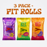 3 PACK - FIT ROLLS