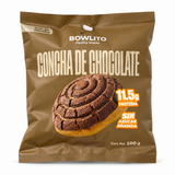 Concha de chocolate
